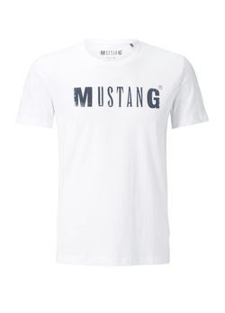 Mustang® Logo Tee - General White (1004601-2045) 