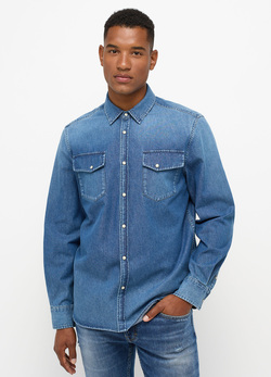 Mustang Jeans® Clemens Dnm Shirt - Denim Blue (1014498-5000-581) 