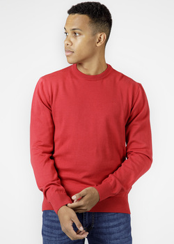 Cross Jeans® Knitwear C-Neck - Red (529) (34228-529) 