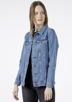 Cross Jeans® Denim Jacket - Light Mid Blue (006) (B-611-006) 