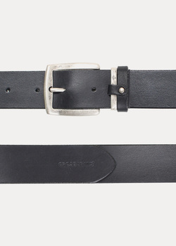 Cross Jeans® Leather Belt - Black (020) (0440K-020) 