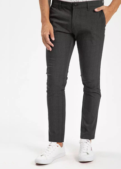 Cross Jeans® Chino Tapered Fit - Anthracite (E-120-201) 