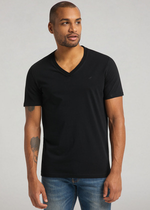 Men\'s T-shirt / Tee Tom Tailor® T-shirt with text print - Sky Captain Blue  1029246-10668 / Navy | T-Shirts