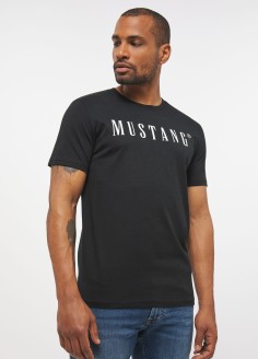 Mustang® Alex C Logo Tee - Black (1013221-4142) 