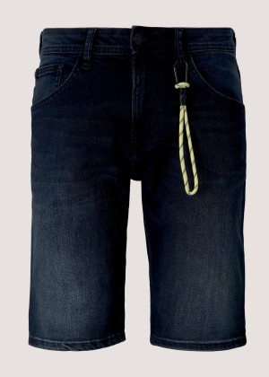 Tom Tailor® Regular Denim Shorts - Blue Black Denim