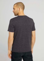 Tom Tailor® Colorful Nep Tee - Tarmac Grey Nep Structure