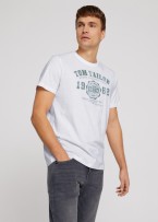 Tom Tailor® T-shirt With Print - White