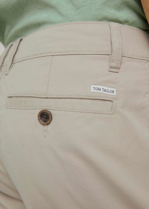 Tom Tailor® Chino Shorts - Cashew Beige