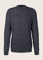 Tom Tailor® Pullover Knit - Navy Melange