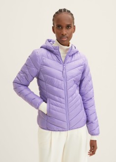 Tom Tailor® Lightweight jacket with a hoodie - Digital Purple (1035807-31305) 