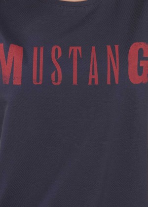 Mustang® Logo Tee - Blue Nights