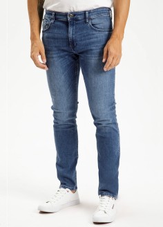 Cross Jeans® Blake Slim Fit - Dark Blue (148) (E-185-148) 