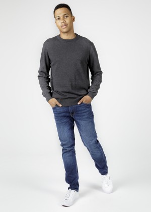 Cross Jeans® Knitwear C-Neck - Grey (021)