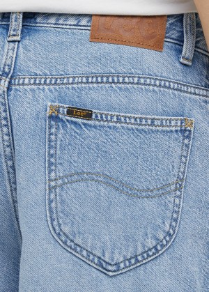 Lee® Pleated Short - Frosted Blue