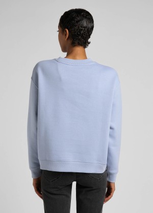 Lee® Crew Neck Sweatshirt - Parry Blue