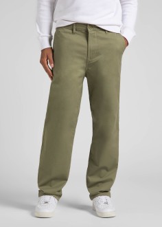 Lee® Relaxed Chino - Olive Green (L70XTY72) 