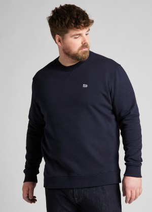 Lee® Plain Crew Sweatshirt - Midnight Navy