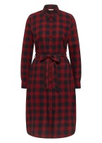 Mustang® Plaid dress with tie belt - Check X