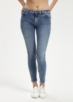 Cross Jeans® Page Super Skinny Fit - Mid Blue (035) (P-419-035) 