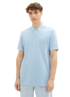 Denim Tom Tailor® Polo Tee - Washed Out Middle Blue (1037200-32245) 