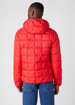 Wrangler® Puffer Jacket - Mars Red
