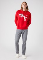 Wrangler® 75th Anni Hoodie - Chinese Red