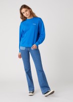 Wrangler® Retro Logo Sweater - Stron Blue