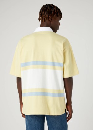 Wrangler® Rugby Polo Shirt - Pineapple Sli