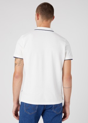 Wrangler® Polo Shirt - Worn White