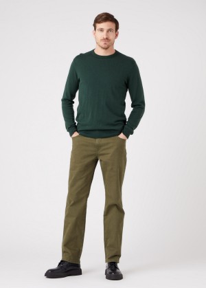 Wrangler® Crewneck Knit - Sycamore Green