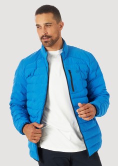 Wrangler® New Puffer Jacket - Princess Blue (WA4FY5B45) 