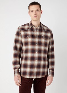 Wrangler® Western Shirt - Dahlia Check (W556B3H68) 