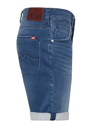 Mustang® 5 Pocket Shorts - Denim Blue