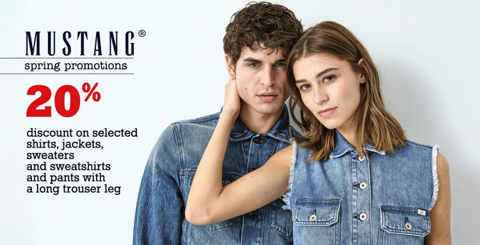 Mustang Jeans -20% on selected products